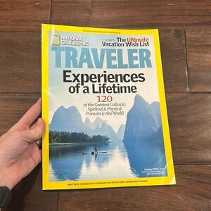 National Geographic 2003 Traveler Experiences of a lifetime Magazine